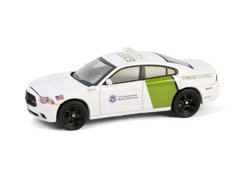 2014 Dodge Charger (Hot Pursuit Special Edition - U.S. Customs and Border Patrol) Diecast 1:64 Scale Model - Greenlight 43035D