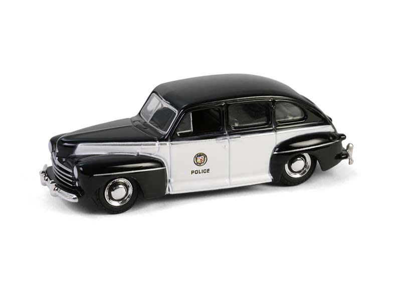 1947 Ford Fordor - Los Angeles Police Department LAPD (Hot Pursuit Series 46) Diecast 1:64 Scale Model - Greenlight 43040A