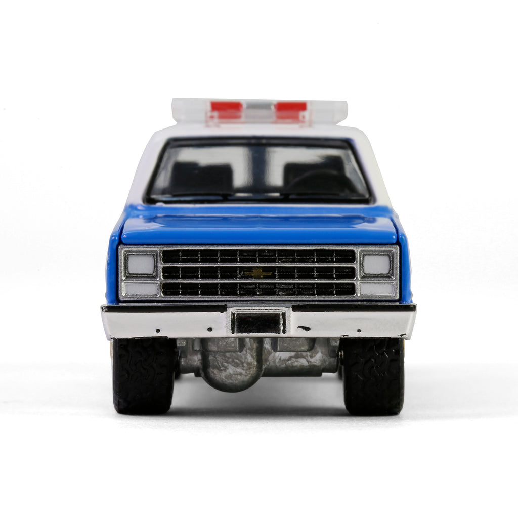 CHASE 1990 Chevrolet Suburban K2500 Scottsdale - New York City Police Department (Hot Pursuit Series 46) Diecast 1:64 Scale Model - Greenlight 43040D