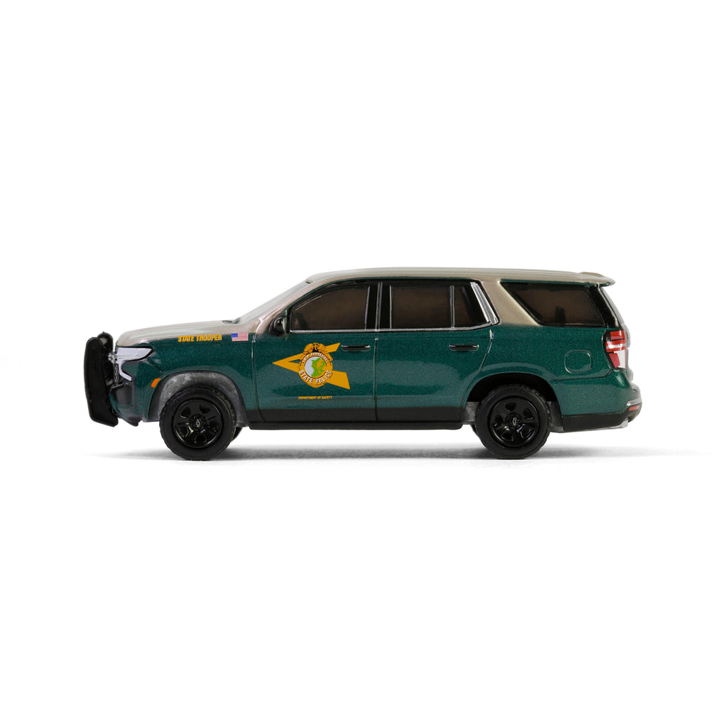 2023 Chevrolet Tahoe Police Pursuit Vehicle New Hampshire State Police (Hot Pursuit Series 46) Diecast 1:64 Scale Model - Greenlight 43040F