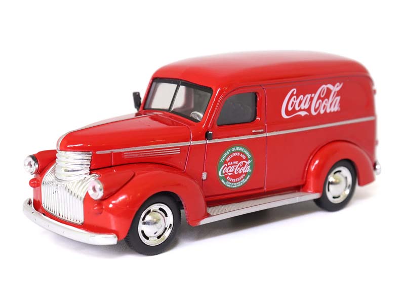 1945 Panel Delivery Van - Coca-Cola Diecast 1:43 Scale Model - Motor City Classics 443045