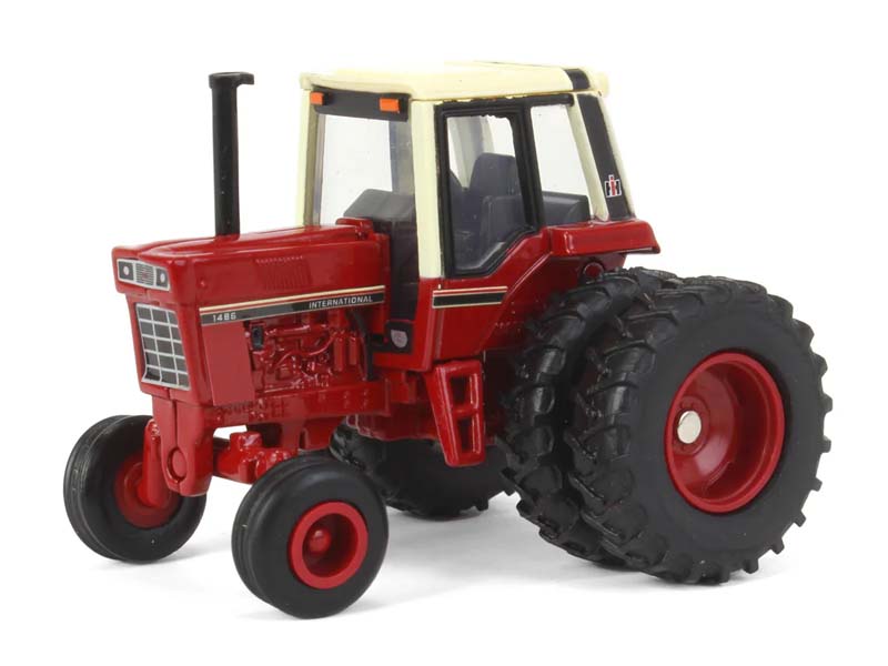 International Harvester 1486 Tri-Stripe Wide Front w/ Duals Diecast 1:64 Scale Model - ERTL ZFN44328