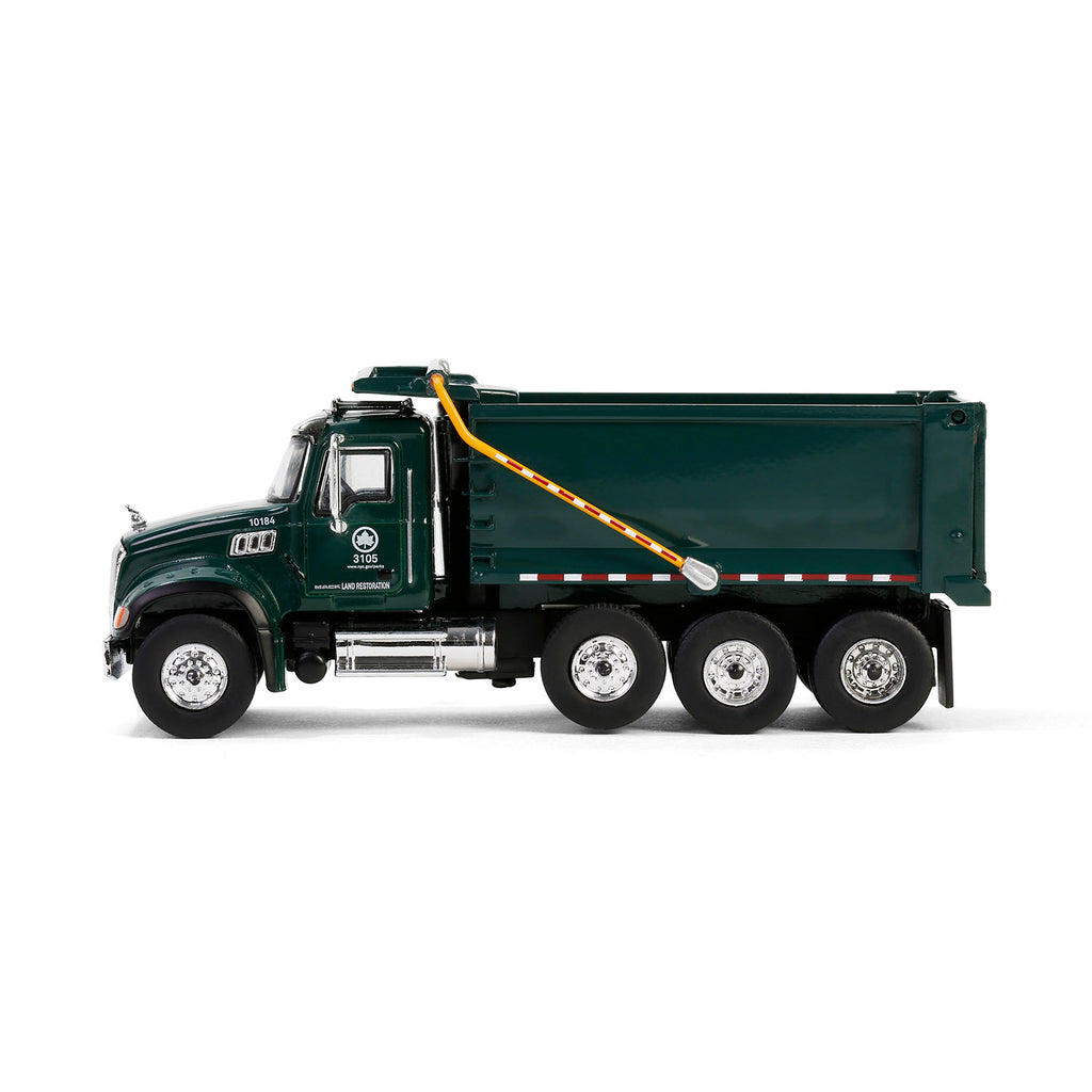 2019 Mack Granite Dump Truck – New York City Department of Parks & Recreation (S.D. Trucks Series 19) Diecast 1:64 Scale Model - Greenlight 45190C