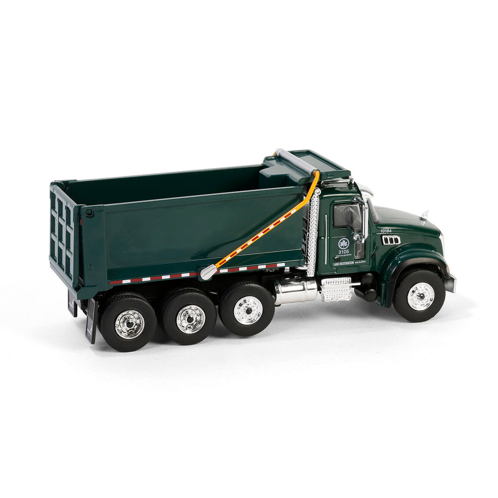 2019 Mack Granite Dump Truck – New York City Department of Parks & Recreation (S.D. Trucks Series 19) Diecast 1:64 Scale Model - Greenlight 45190C