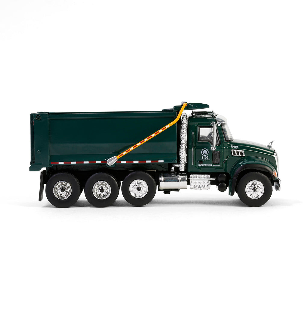 2019 Mack Granite Dump Truck – New York City Department of Parks & Recreation (S.D. Trucks Series 19) Diecast 1:64 Scale Model - Greenlight 45190C