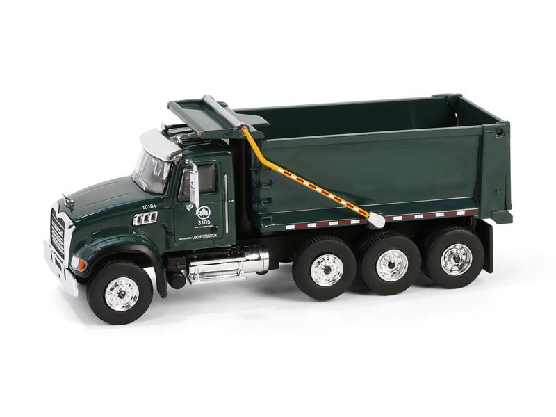 2019 Mack Granite Dump Truck – New York City Department of Parks & Recreation (S.D. Trucks Series 19) Diecast 1:64 Scale Model - Greenlight 45190C