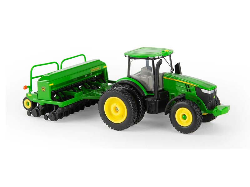 John Deere 7215R w/ Grain Drill Diecast 1:64 Scale Model - ERTL 45433