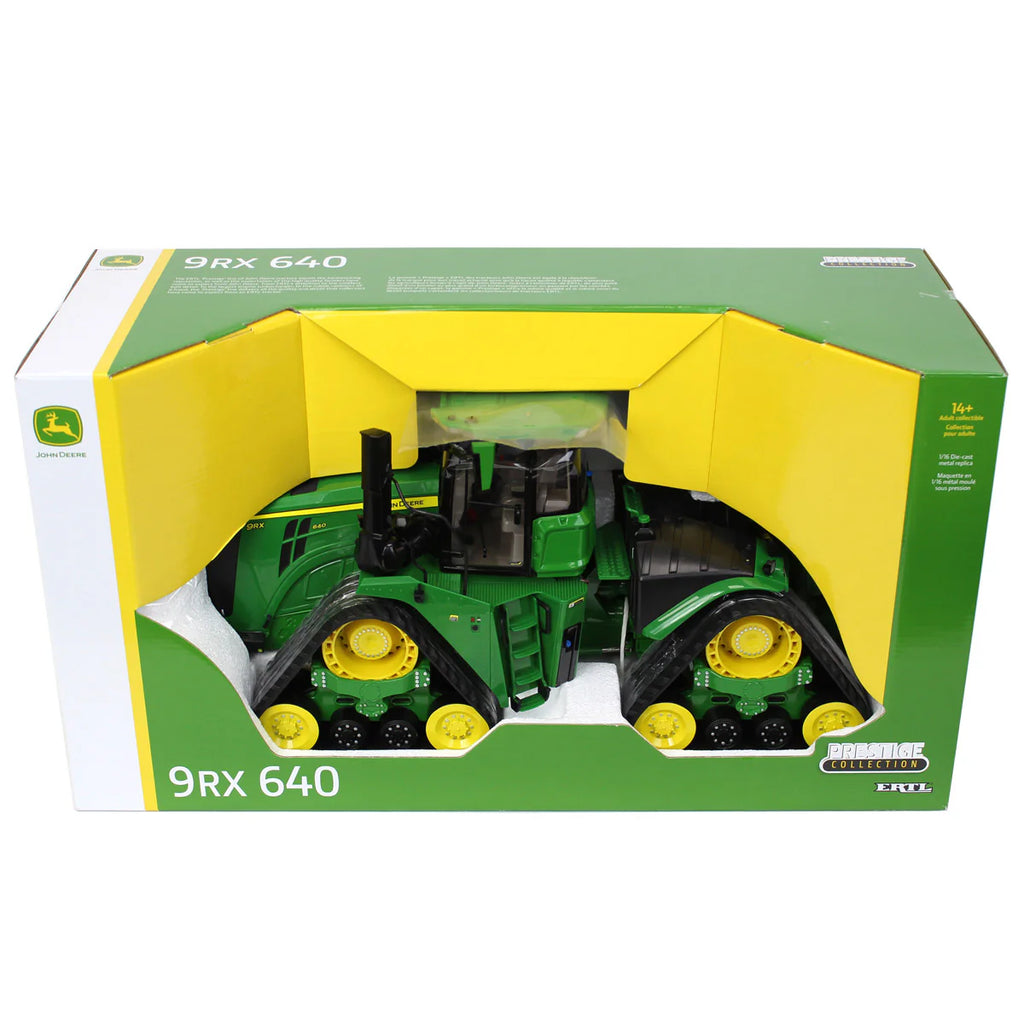 John Deere 9RX 640 Tractor (Prestige Collection) Diecast 1:16 Scale Model - ERTL 45857