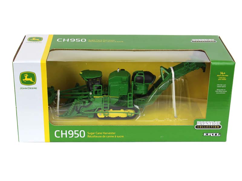 John Deere CH950 Sugar Cane Harvester (Prestige Collection) Diecast 1:16 Scale Model - ERTL 45882