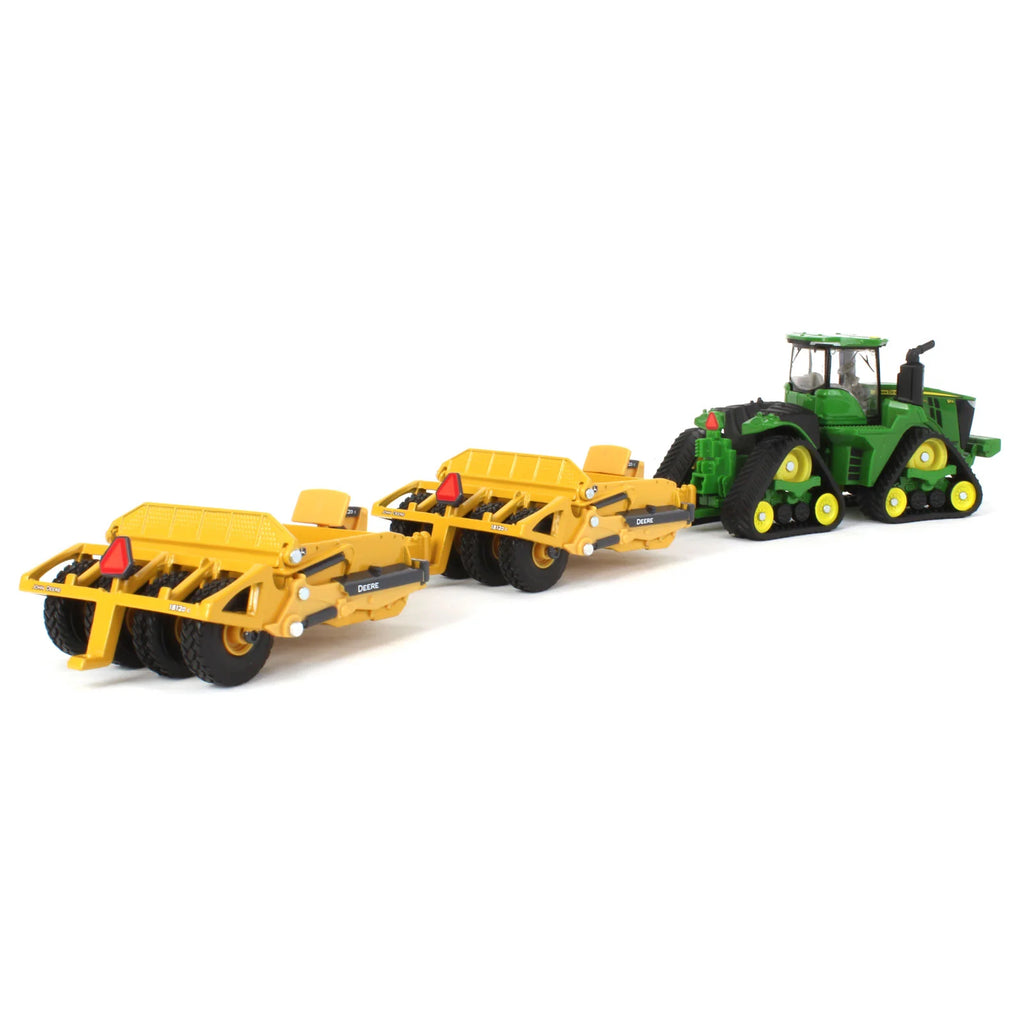 John Deere 9RX 590 Scraper Special w/ 1812DC Scrapers Diecast 1:64 Scale Model - ERTL 45906