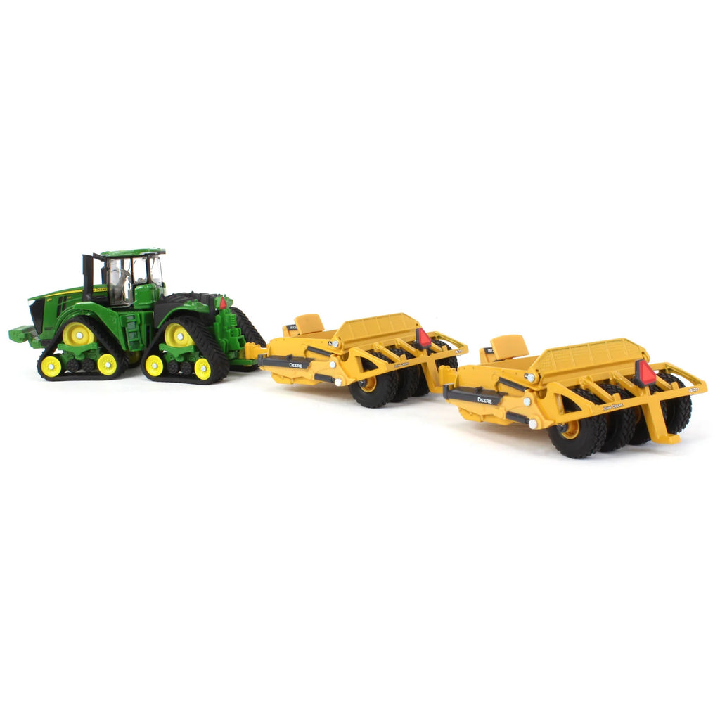 John Deere 9RX 590 Scraper Special w/ 1812DC Scrapers Diecast 1:64 Scale Model - ERTL 45906