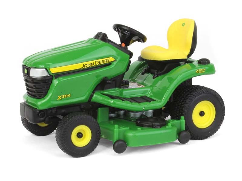 John Deere X384 Lawn Tractor Diecast 1:16 Scale Model - ERTL 45938