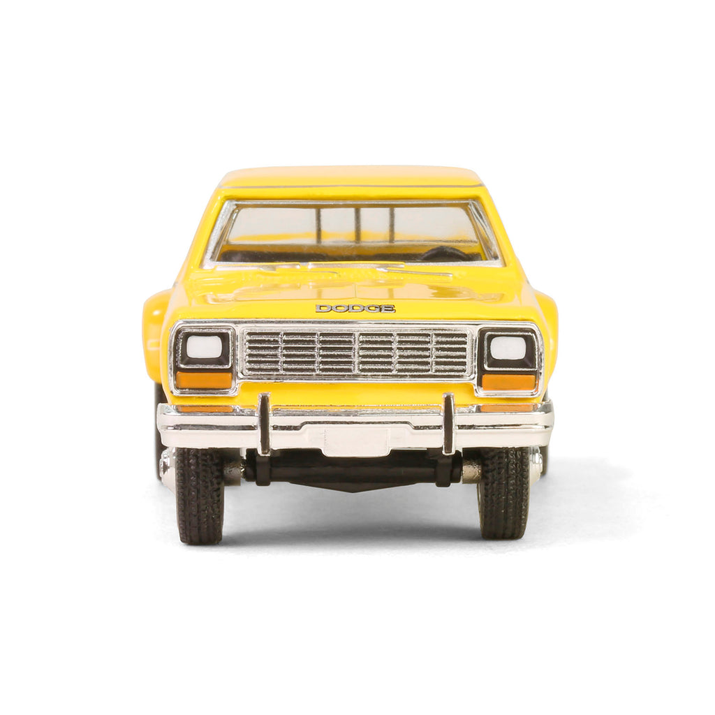 1982 Dodge Ram D350 Dually - Construction Yellow (Dually Drivers Series 15) Diecast 1:64 Scale Model - Greenlight 46150B