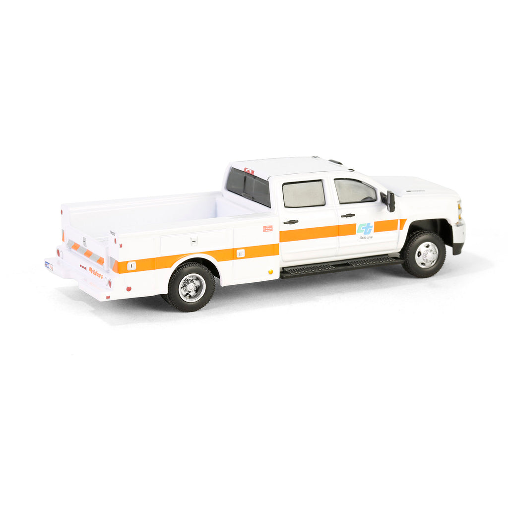 2016 Chevrolet Silverado 3500 HD Dually Service Bed – CalTrans (Dually Drivers Series 15) Diecast 1:64 Scale Model - Greenlight 46150C