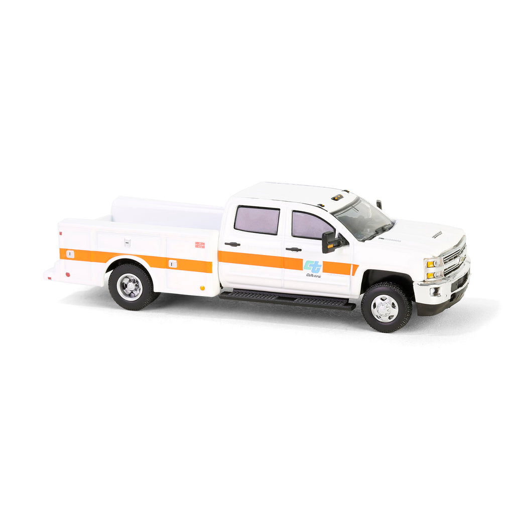 2016 Chevrolet Silverado 3500 HD Dually Service Bed – CalTrans (Dually Drivers Series 15) Diecast 1:64 Scale Model - Greenlight 46150C