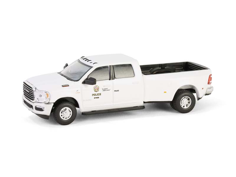 2023 Ram 3500 Laramie Dually - Los Angeles Police Department LAPD (Dually Drivers Series 15) Diecast 1:64 Scale Model - Greenlight 46150F