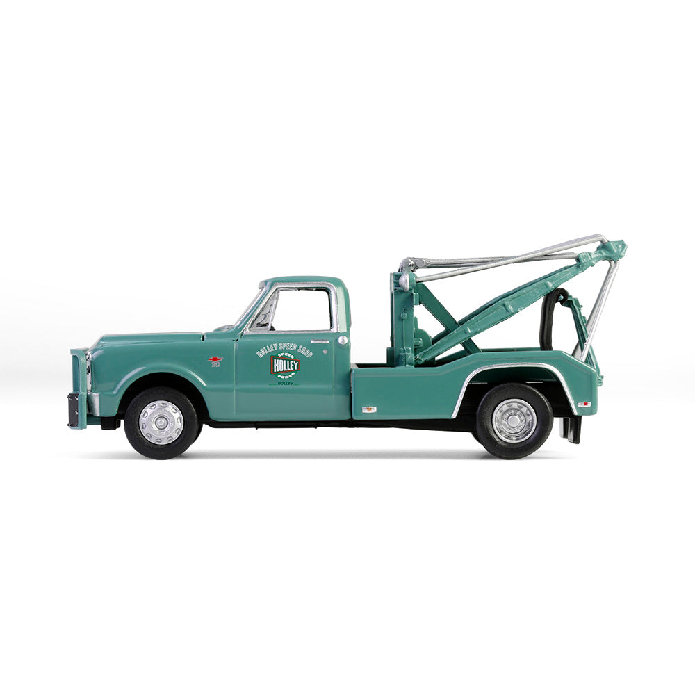 PRE-ORDER 1967 Chevrolet C-30 Dually Wrecker - Holley Speed Shop (Dually Drivers Series 16) Diecast 1:64 Scale Model - Greenlight 46160A