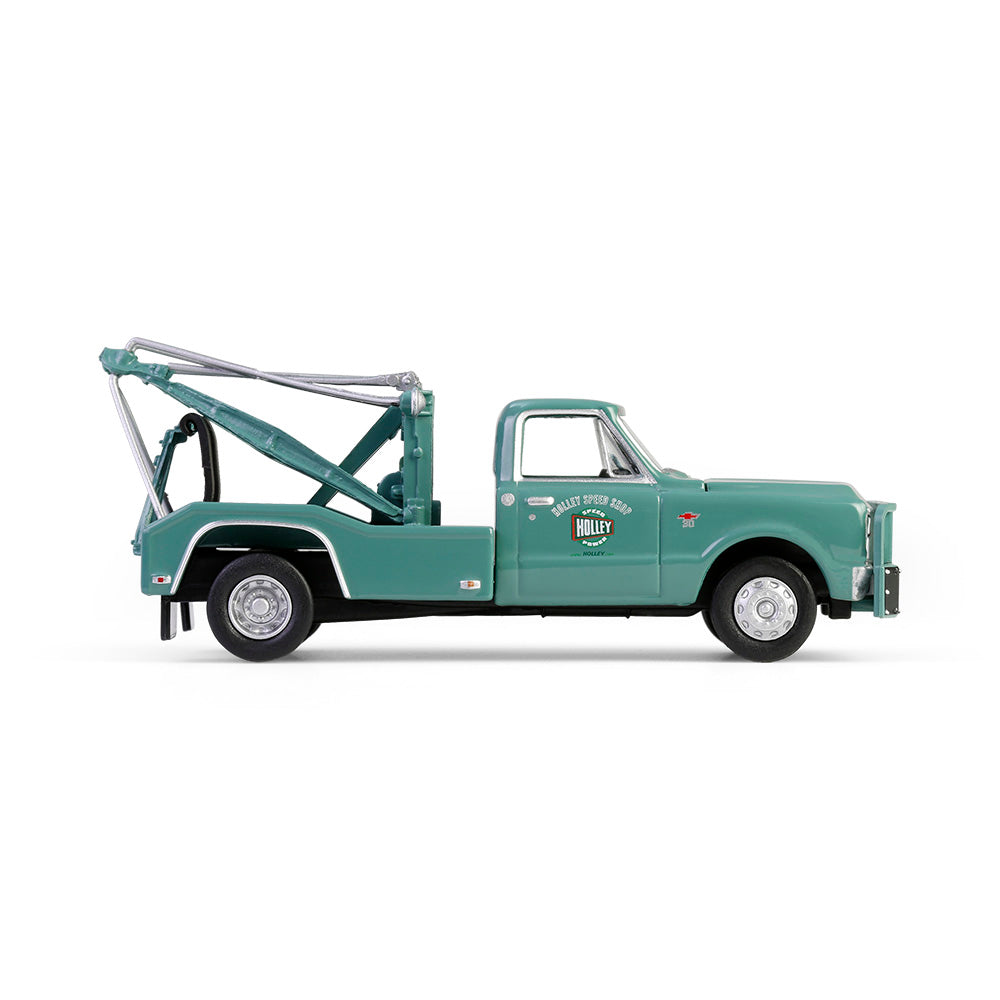 PRE-ORDER 1967 Chevrolet C-30 Dually Wrecker - Holley Speed Shop (Dually Drivers Series 16) Diecast 1:64 Scale Model - Greenlight 46160A