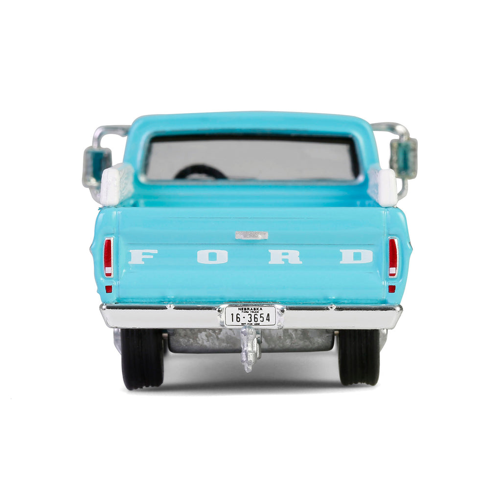 1969 Ford F-250 Farm & Ranch Special - Reef Aqua (Down on the Farm Series 10) Diecast 1:64 Scale Model - Greenlight 48100C