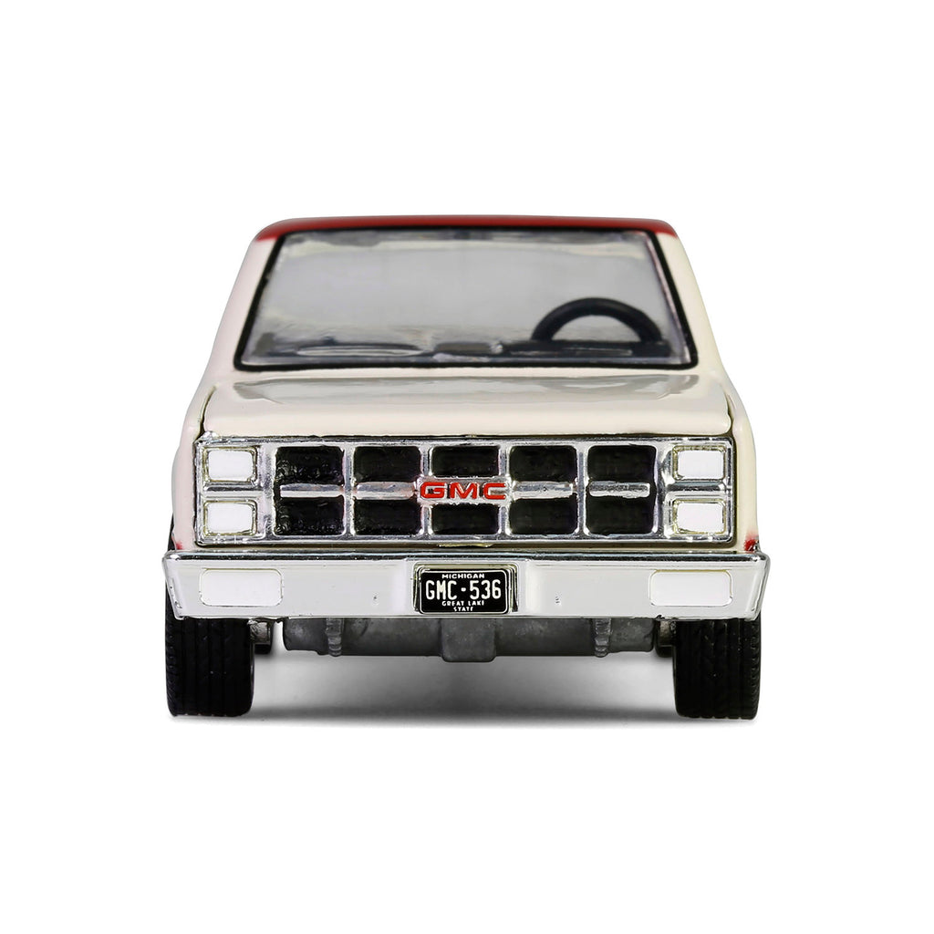 1981 GMC Sierra Classic K2500 - Neutral & Dark Carmine Red Deluxe (Down on the Farm Series 10) Diecast 1:64 Scale Model - Greenlight 48100D