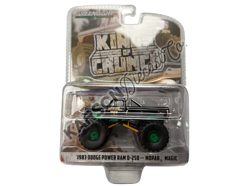 CHASE 1983 Dodge Power Ram D-250 - Mopar Magic (Kings of Crunch) Series 14 Diecast 1:64 Scale Models - Greenlight 49140A