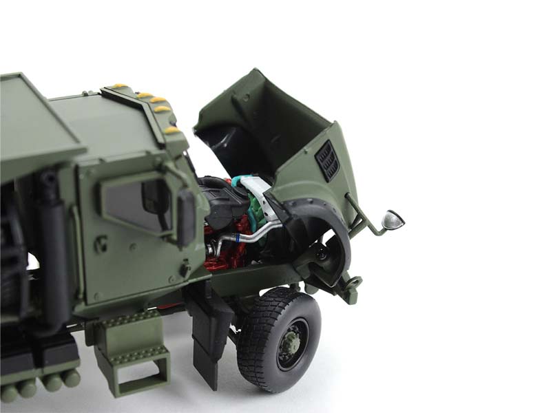 PRE-ORDER Mack Defense M917A3 Heavy Dump Truck - Green Diecast 1:50 Scale Model - First Gear 50-3493