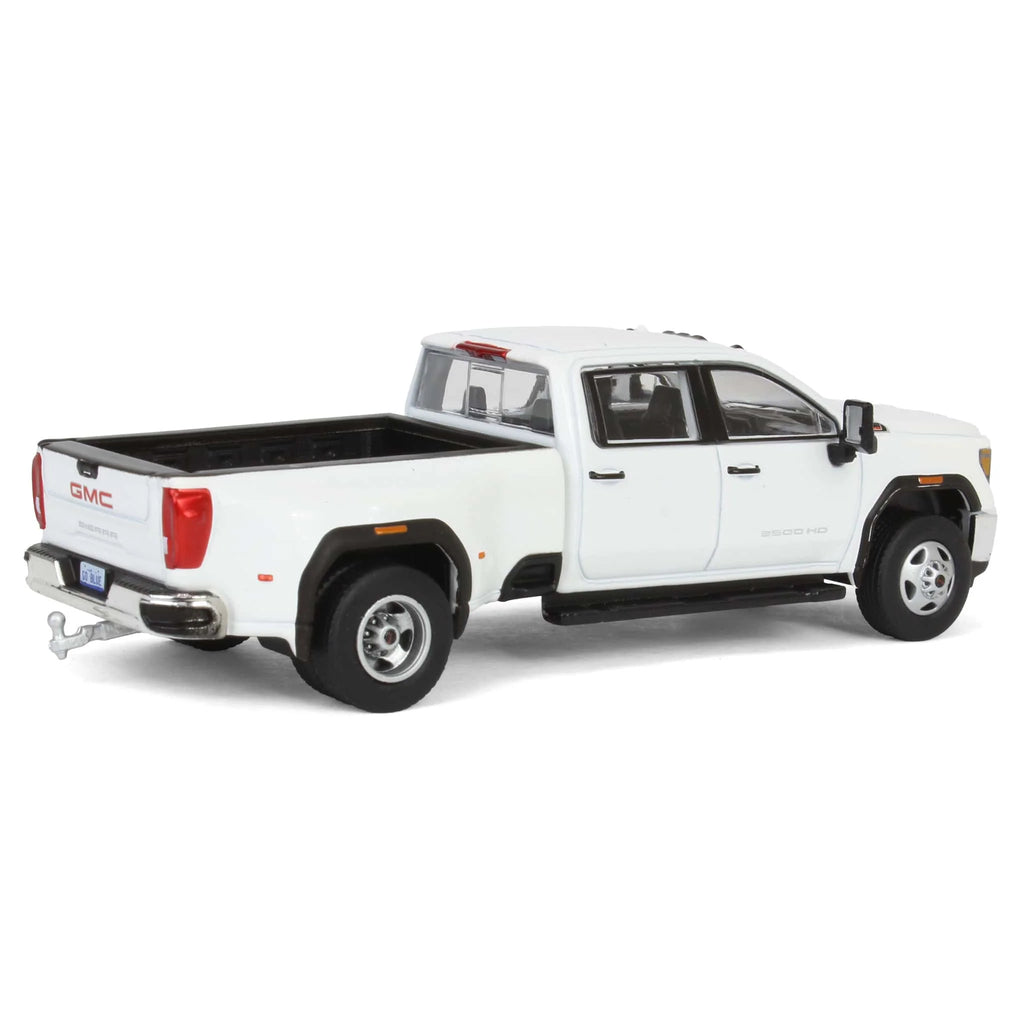 48 COUNT CASE 2022 GMC Sierra 3500HD Pro Dually - Summit White (Exclusive) Diecast 1:64 Scale Model - Karson Diecast Co. 51560A