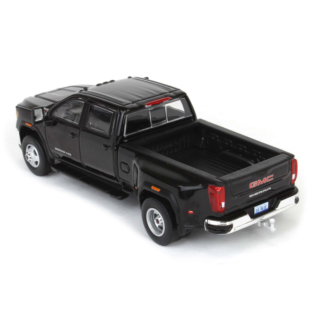 2022 GMC Sierra 3500HD Pro Dually - Onyx Black (Exclusive) Diecast 1:64 Scale Model - Karson Diecast Co. 51560B