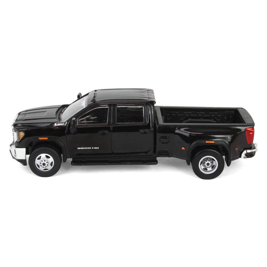 2022 GMC Sierra 3500HD Pro Dually - Onyx Black (Exclusive) Diecast 1:64 Scale Model - Karson Diecast Co. 51560B