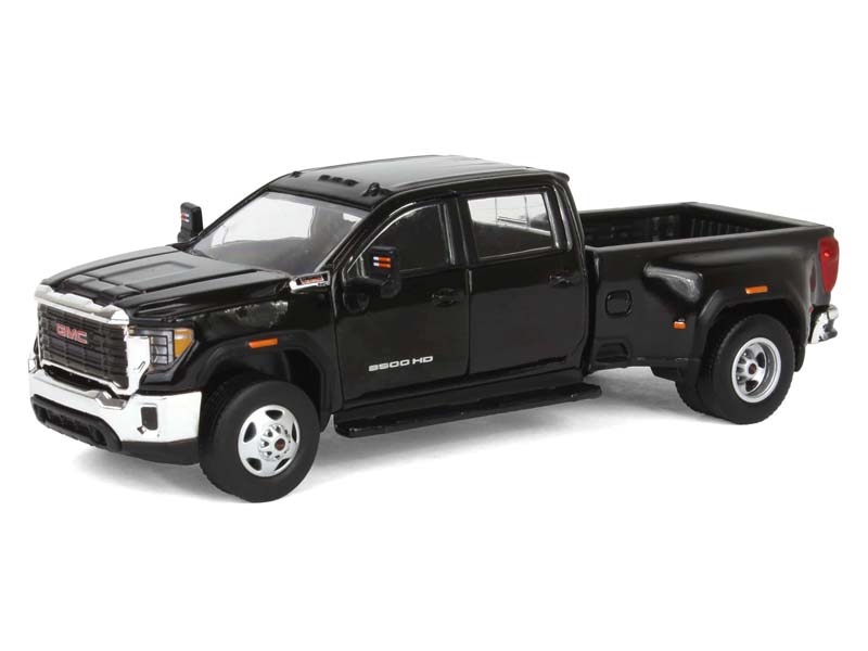 48 COUNT CASE 2022 GMC Sierra 3500HD Pro Dually - Onyx Black (Exclusive) Diecast 1:64 Scale Model - Karson Diecast Co. 51560B