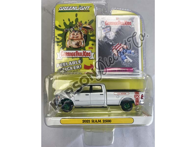 CHASE 2021 Ram 2500 - Tow Mitch (Garbage Pail Kids) Series 4 Diecast 1:64 Model Car - Greenlight 54070D