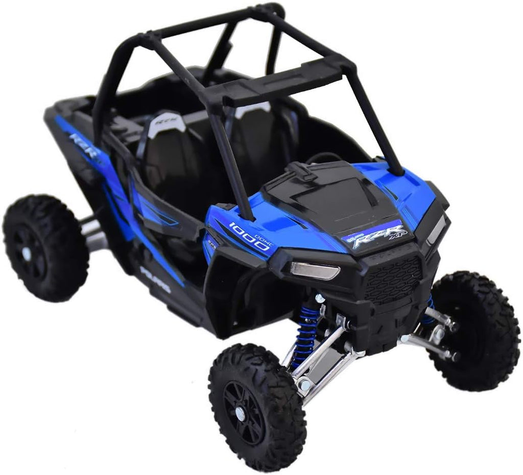 Polaris RZR XP 1000 Blue 1:18 Scale Model - New Ray 57593B