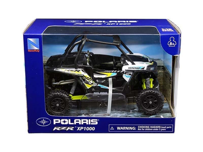 Polaris RZR XP 1000 Black 1:18 Scale Model - New Ray 57593C