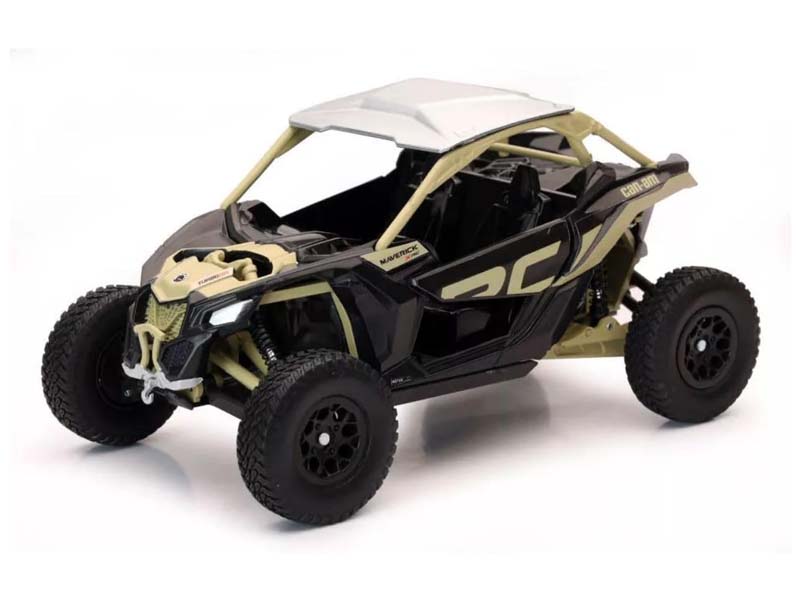 Can-Am Maverick X3 XRC Turbo – Tan Side-By-Side 1:18 Scale Model - New Ray 58283B