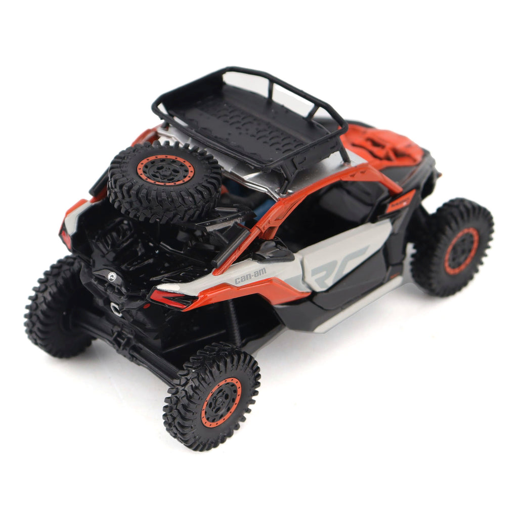 PRE-ORDER Can-Am Maverick X3 X rs Turbo RR Sand Version Chalk Gray & Magma Red Diecast 1:32 Scale Model - Diecast Masters 60003