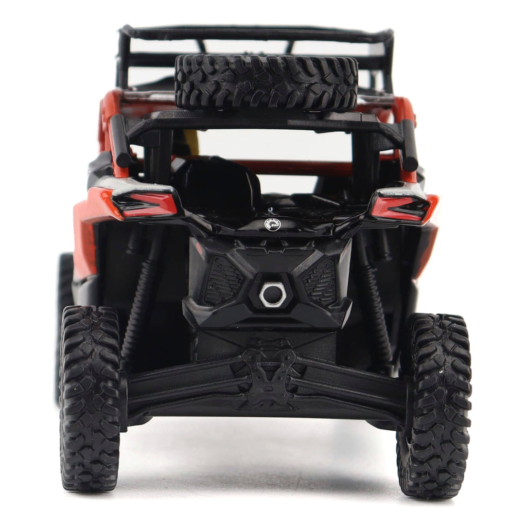 PRE-ORDER Can-Am Maverick X3 X rs Turbo RR Sand Version Chalk Gray & Magma Red Diecast 1:32 Scale Model - Diecast Masters 60003