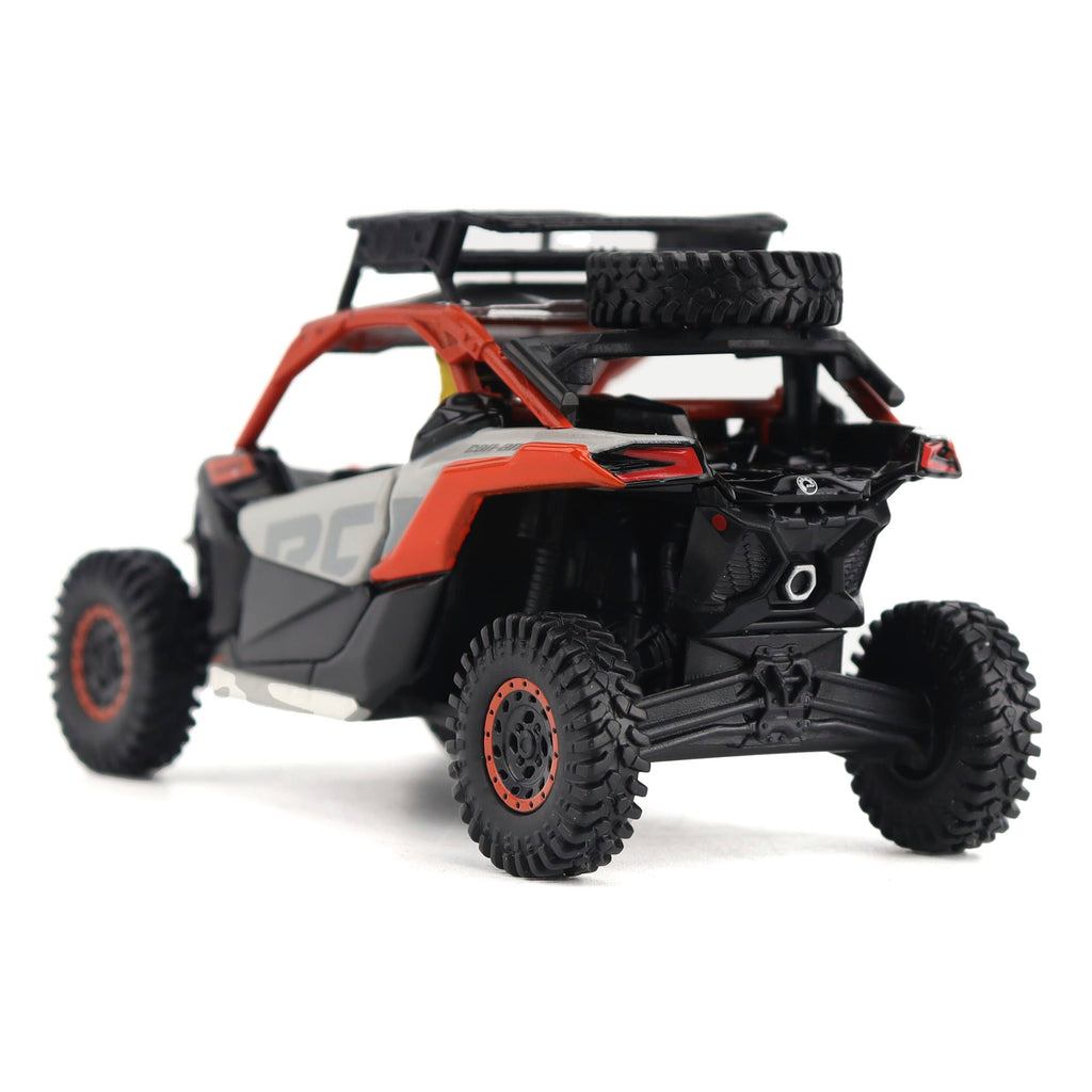 PRE-ORDER Can-Am Maverick X3 X rs Turbo RR Sand Version Chalk Gray & Magma Red Diecast 1:32 Scale Model - Diecast Masters 60003