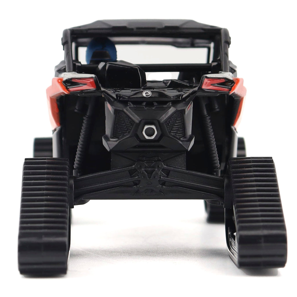 PRE-ORDER Can-Am Maverick X3 X rs Turbo RR Winter Version Chalk Gray & Magma Red Diecast 1:32 Scale Model - Diecast Masters 60004