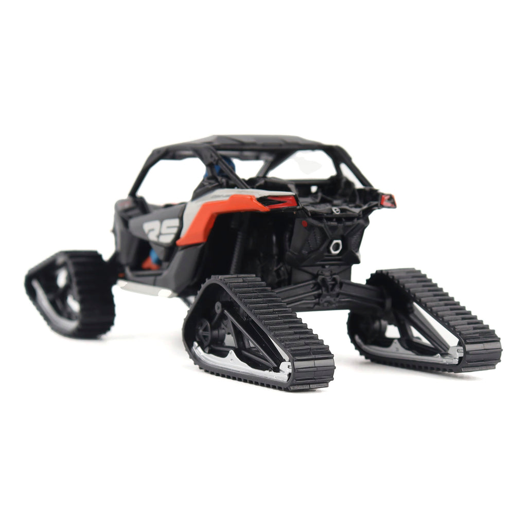 PRE-ORDER Can-Am Maverick X3 X rs Turbo RR Winter Version Chalk Gray & Magma Red Diecast 1:32 Scale Model - Diecast Masters 60004