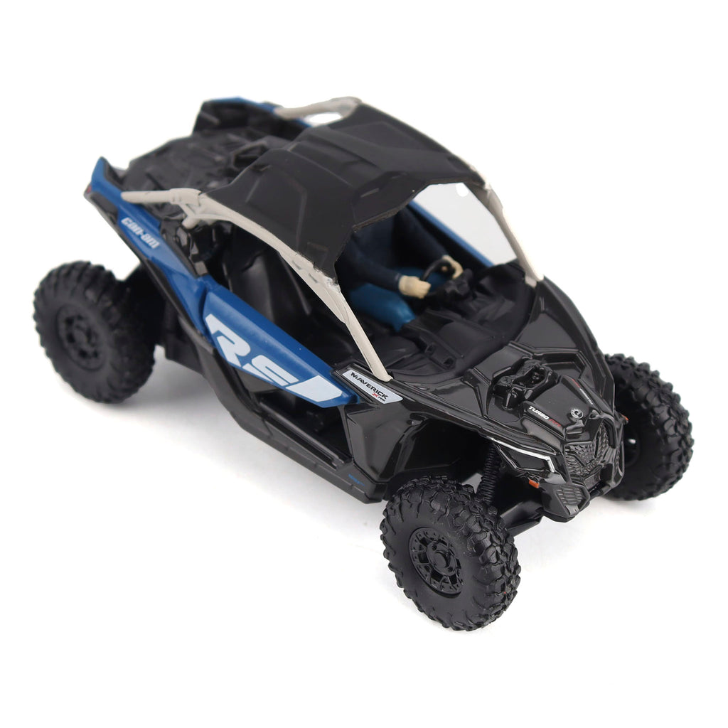 PRE-ORDER Can-Am Maverick X3 X rs Turbo RR - Intense Blue Carbon Black & Chalk Grey Diecast 1:32 Scale Model - Diecast Masters 60005