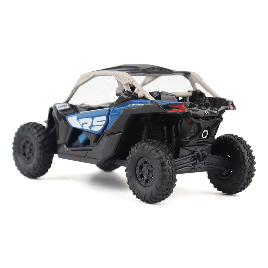 PRE-ORDER Can-Am Maverick X3 X rs Turbo RR - Intense Blue Carbon Black & Chalk Grey Diecast 1:32 Scale Model - Diecast Masters 60005