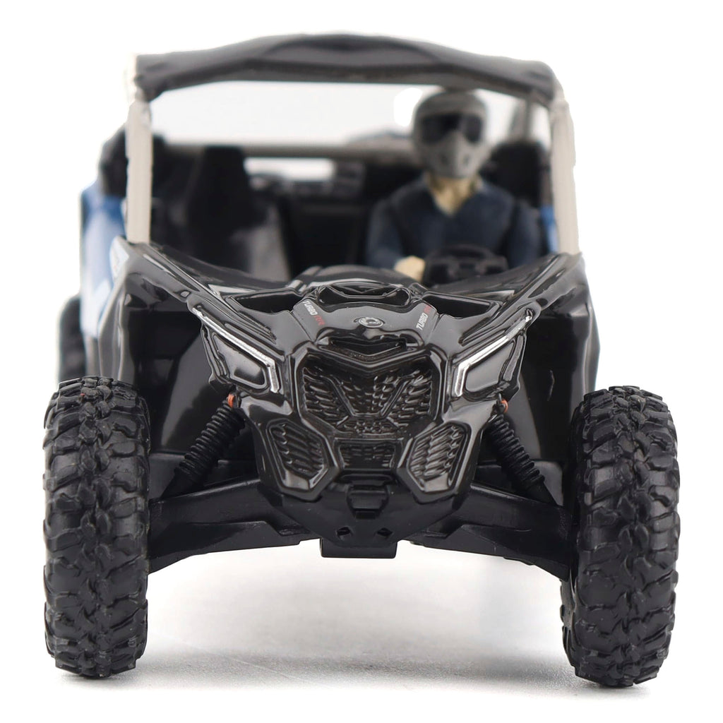 PRE-ORDER Can-Am Maverick X3 X rs Turbo RR - Intense Blue Carbon Black & Chalk Grey Diecast 1:32 Scale Model - Diecast Masters 60005