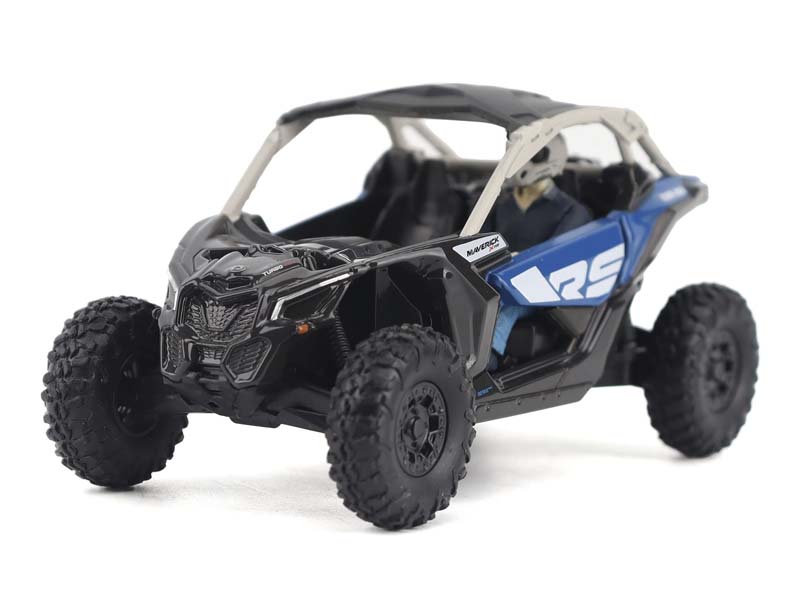 PRE-ORDER Can-Am Maverick X3 X rs Turbo RR - Intense Blue Carbon Black & Chalk Grey Diecast 1:32 Scale Model - Diecast Masters 60005