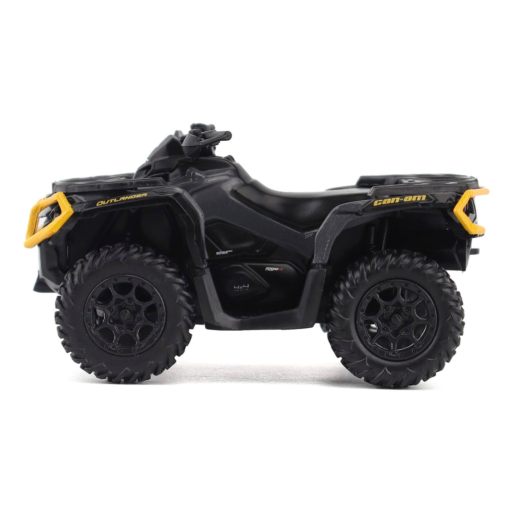 PRE-ORDER Can-Am Outlander XT-P 1000R Iron Gray, Black & Neo Yellow Diecast 1:32 Scale Model - Diecast Masters 60006