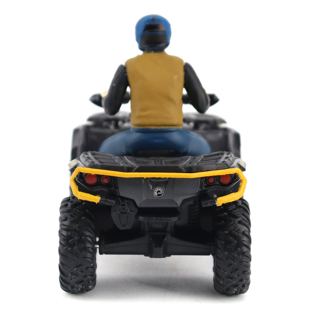 PRE-ORDER Can-Am Outlander XT-P 1000R Iron Gray, Black & Neo Yellow Diecast 1:32 Scale Model - Diecast Masters 60006