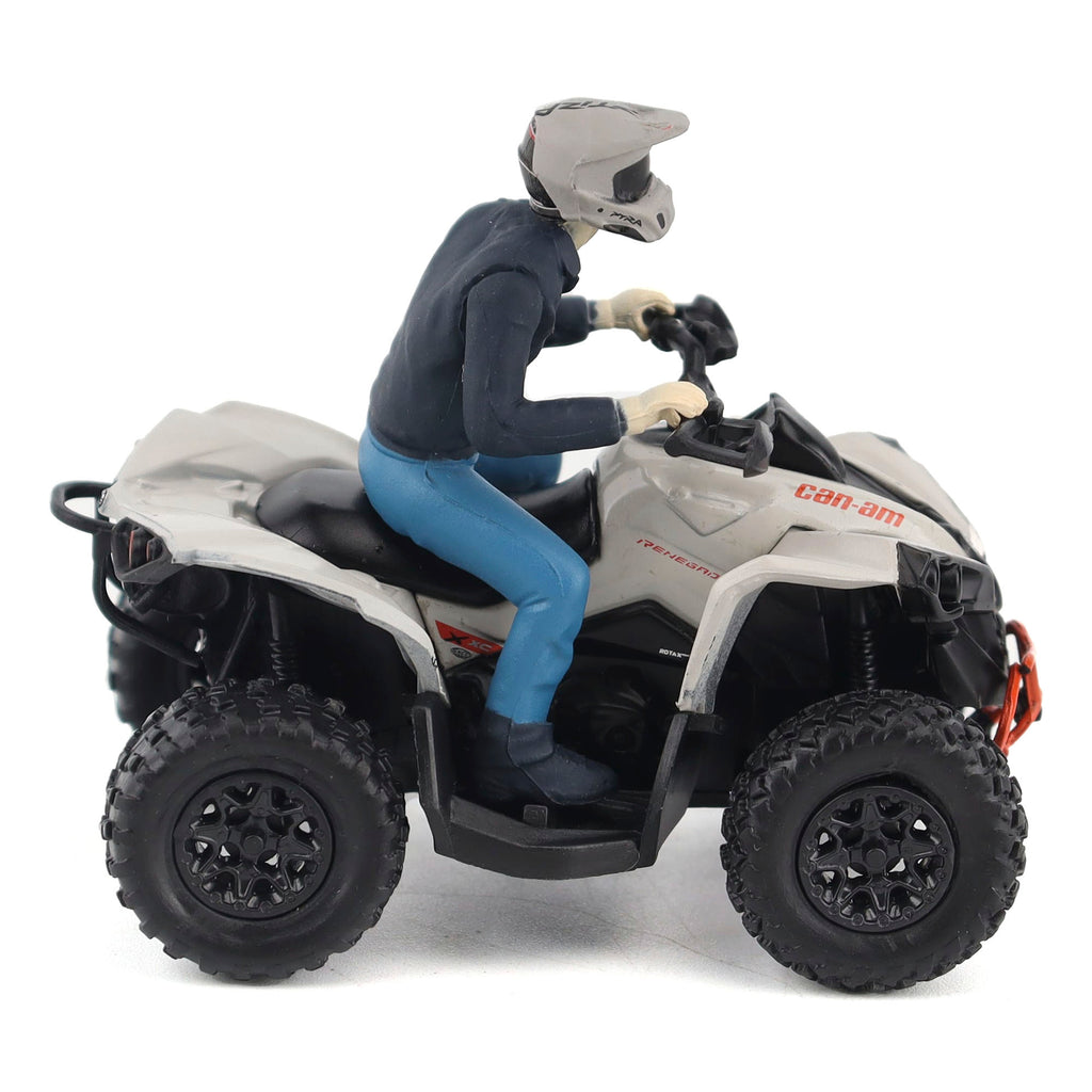 PRE-ORDER Can-Am Renegade X XC 1000R Chalk Gray & Magma Red Diecast 1:32 Scale Model - Diecast Masters 60008