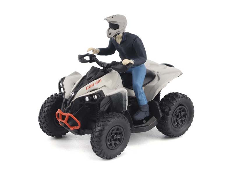 PRE-ORDER Can-Am Renegade X XC 1000R Chalk Gray & Magma Red Diecast 1:32 Scale Model - Diecast Masters 60008