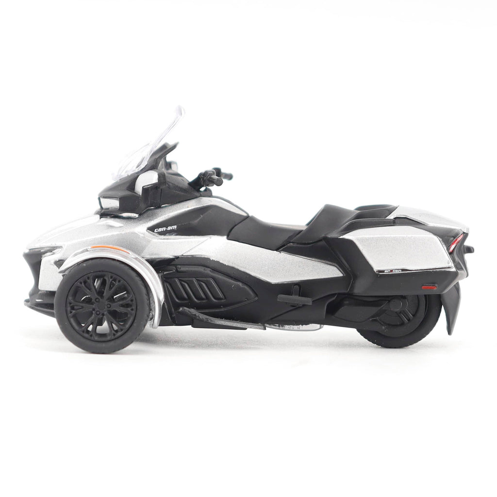 PRE-ORDER Can-Am Spyder RT Hyper Silver Diecast 1:32 Scale Model - Diecast Masters 60016