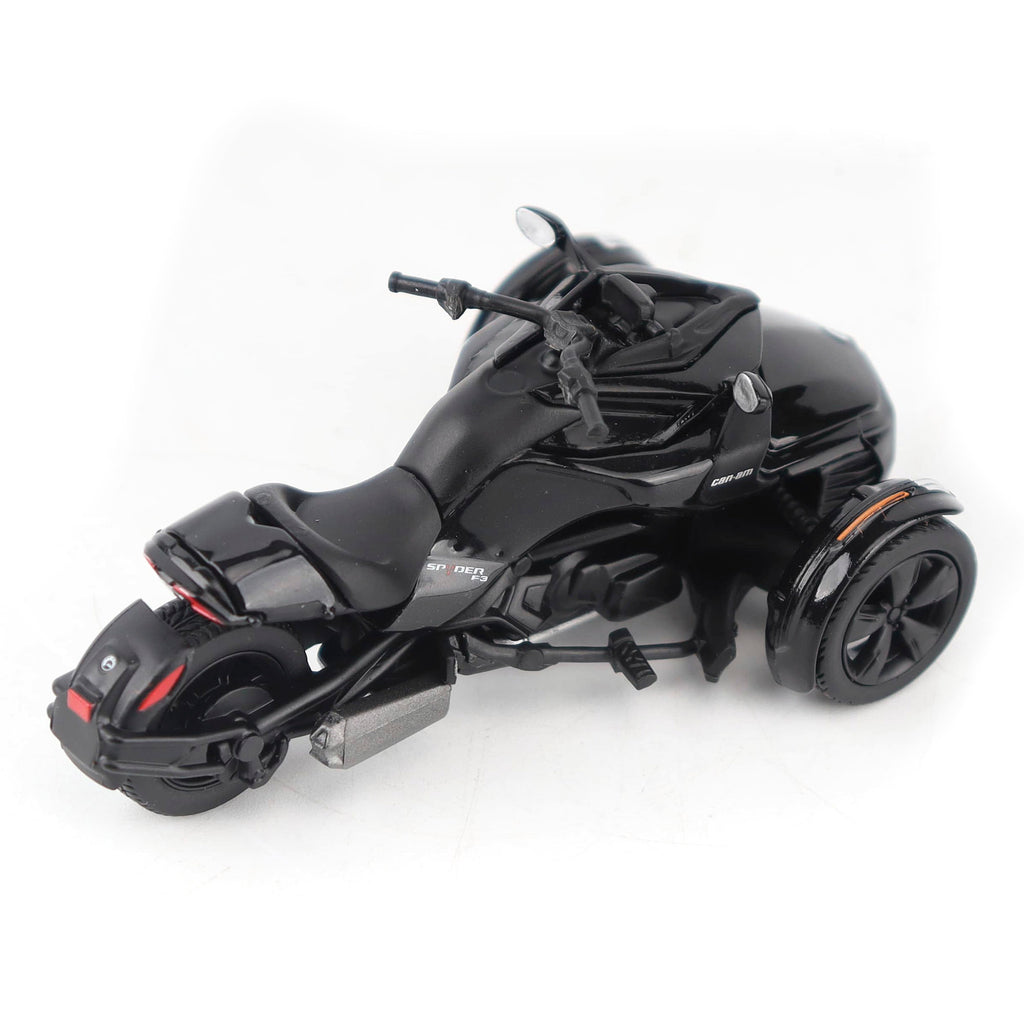 PRE-ORDER Can-Am Spyder F3 Steel Black Metallic Diecast 1:32 Scale Model - Diecast Masters 60018