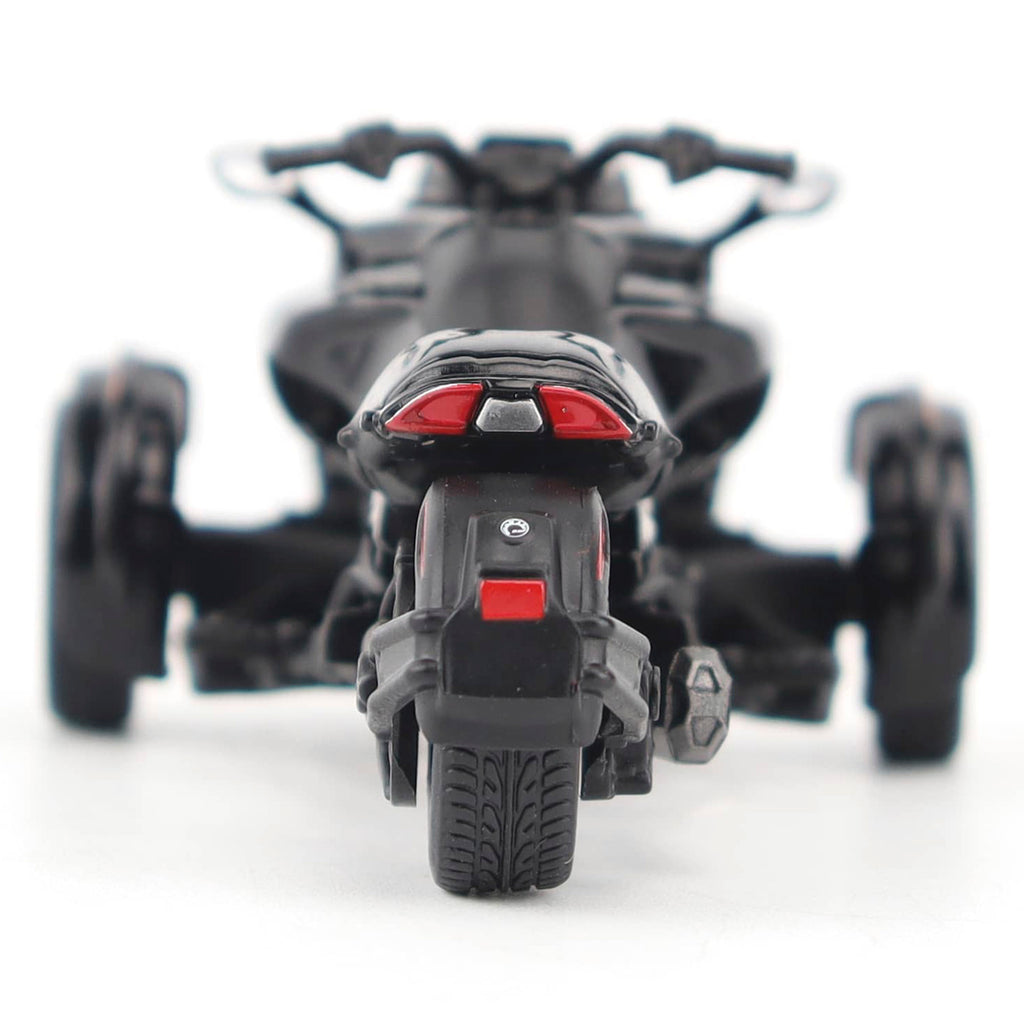 PRE-ORDER Can-Am Spyder F3 Steel Black Metallic Diecast 1:32 Scale Model - Diecast Masters 60018